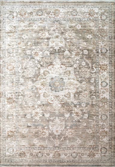 Flare area rug in Beige/Grey/Ivory