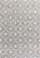 Mehari rug in Grey/Ivory