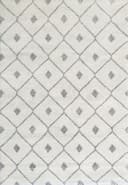 Mehari rug in Ivory/Grey