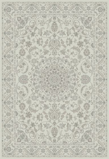 Santana area rug in Cream/Grey