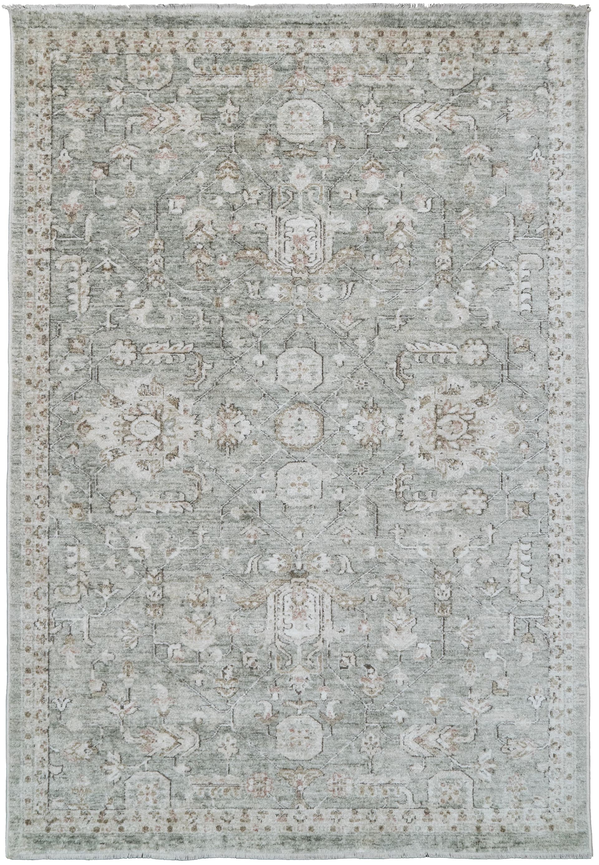 Cairn Diamond Cream/Light Beige area rug