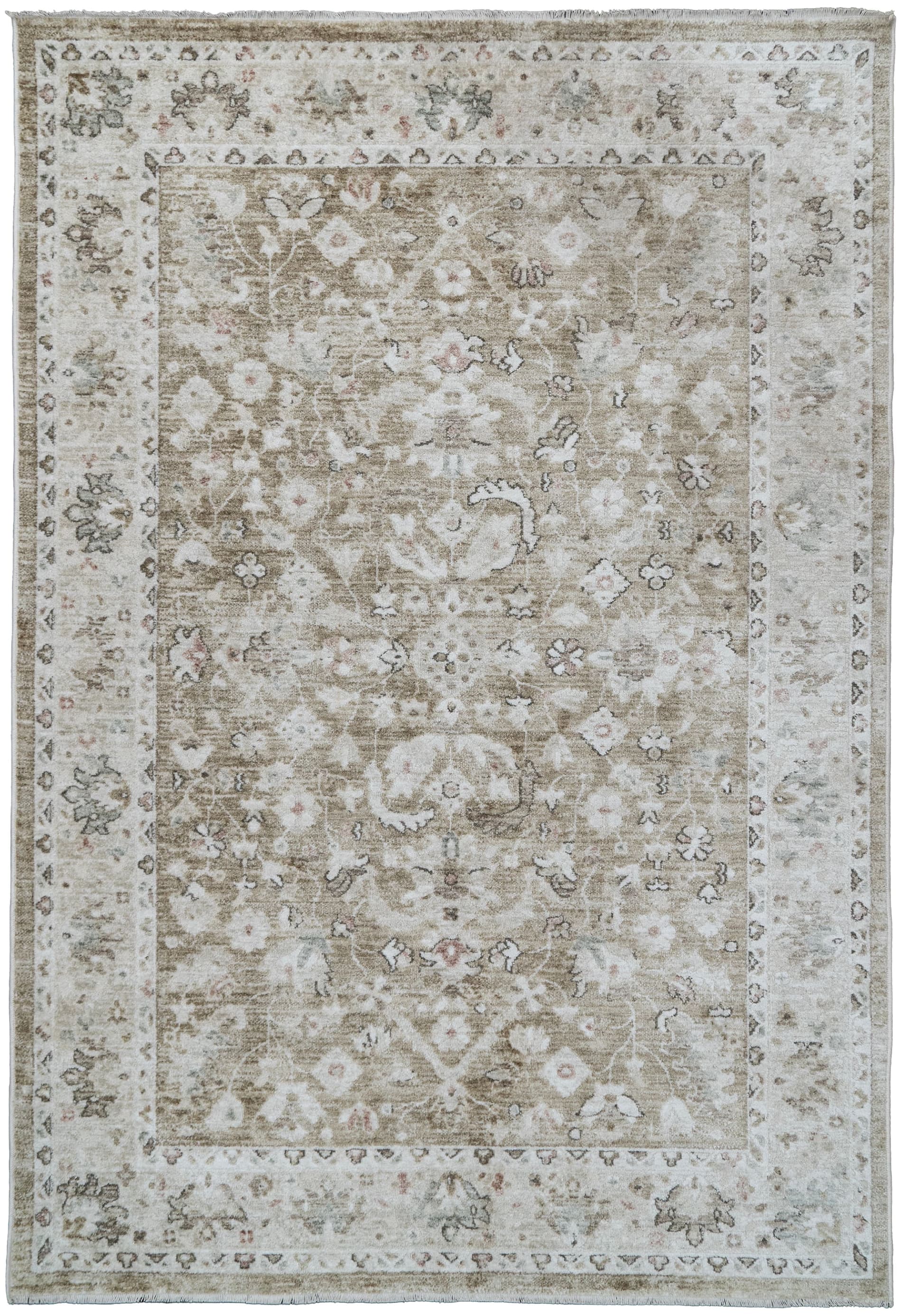 Shasta Diamond Cream/Gold/Beige area rug