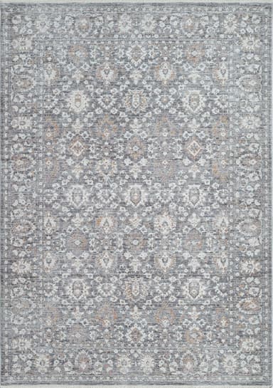 Patara area rug in Dark Grey/Silver