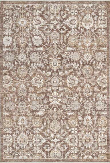 Patara area rug in Rust/Brown/Ivory