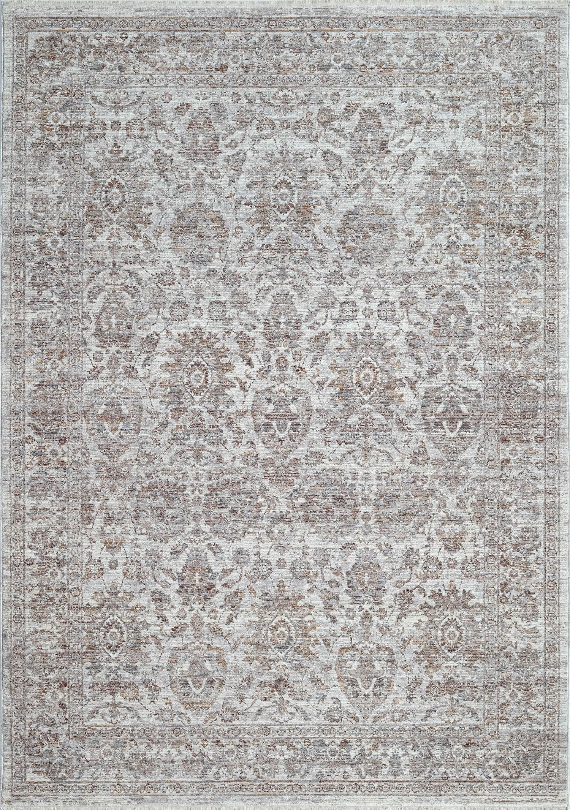 Nightingale Silver/Rust/Multi rug