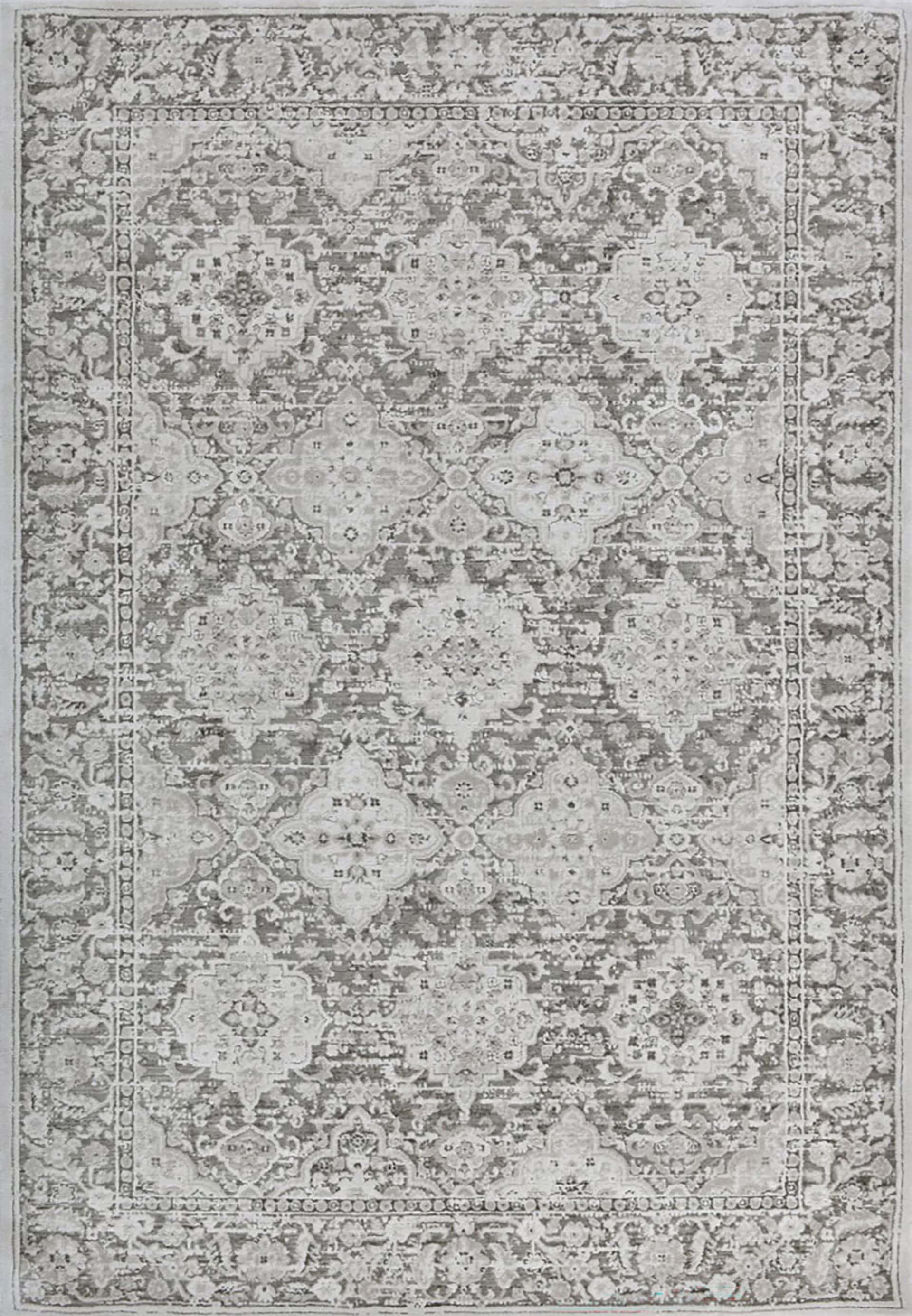 Cerulean Hamilton Grey/Dark Grey area rug
