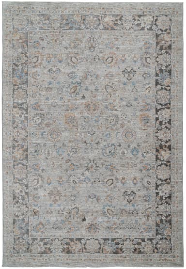 Autumn area rug in Beige/Brown/Blue