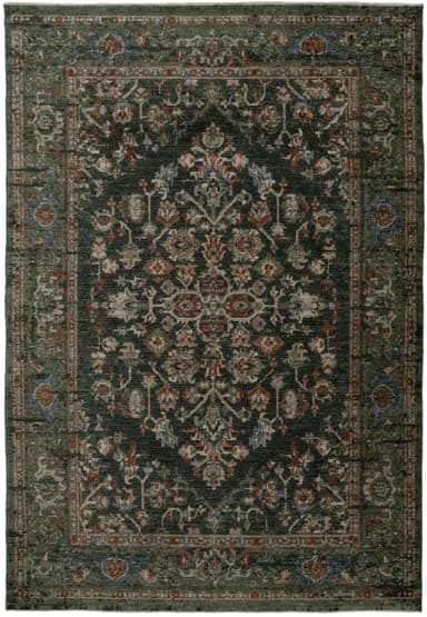 Atlanta area rug in Navy/Multi