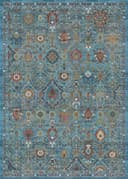 Atlanta rug in Blue/Red/Multi