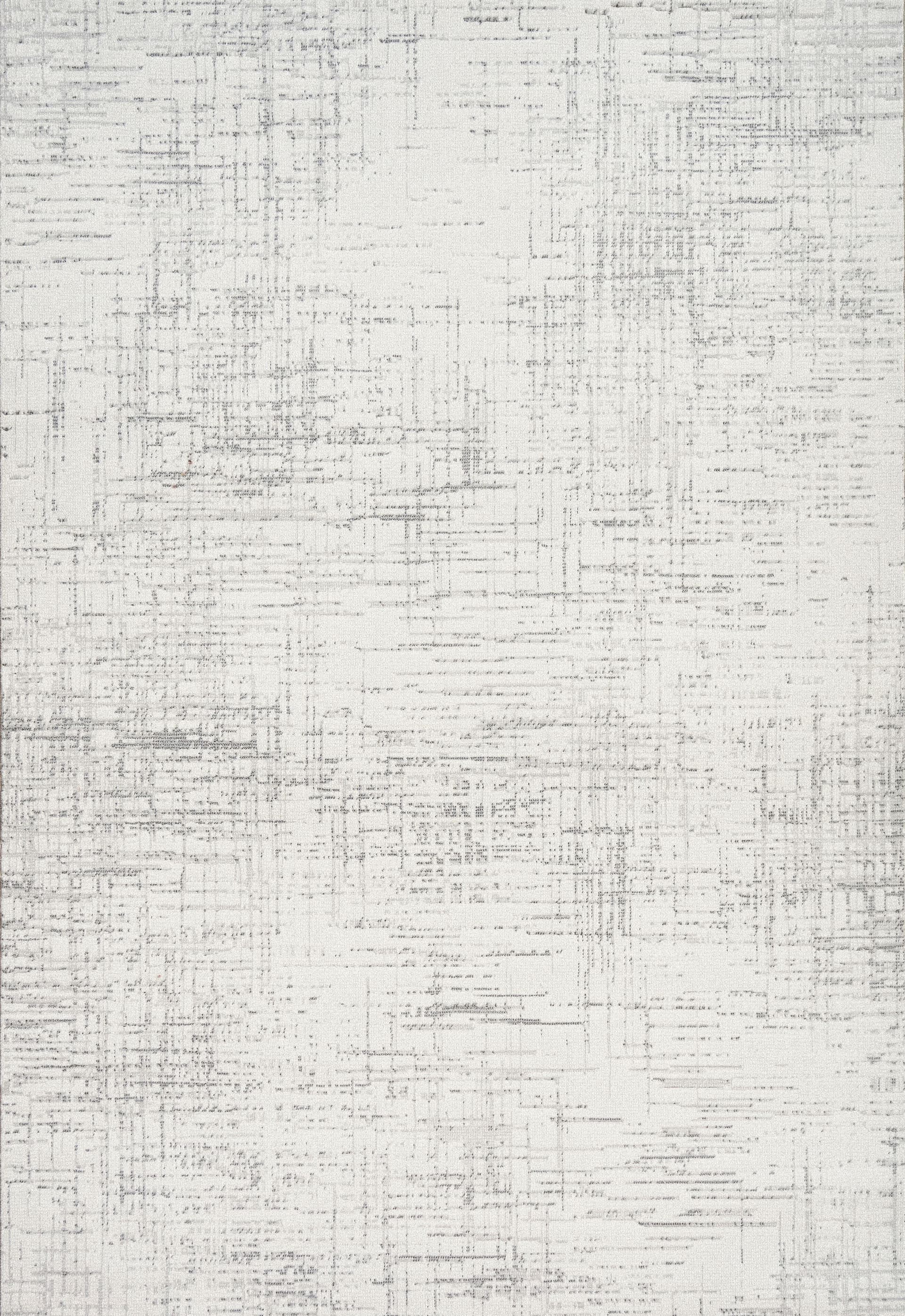 Patchwork Silver rug