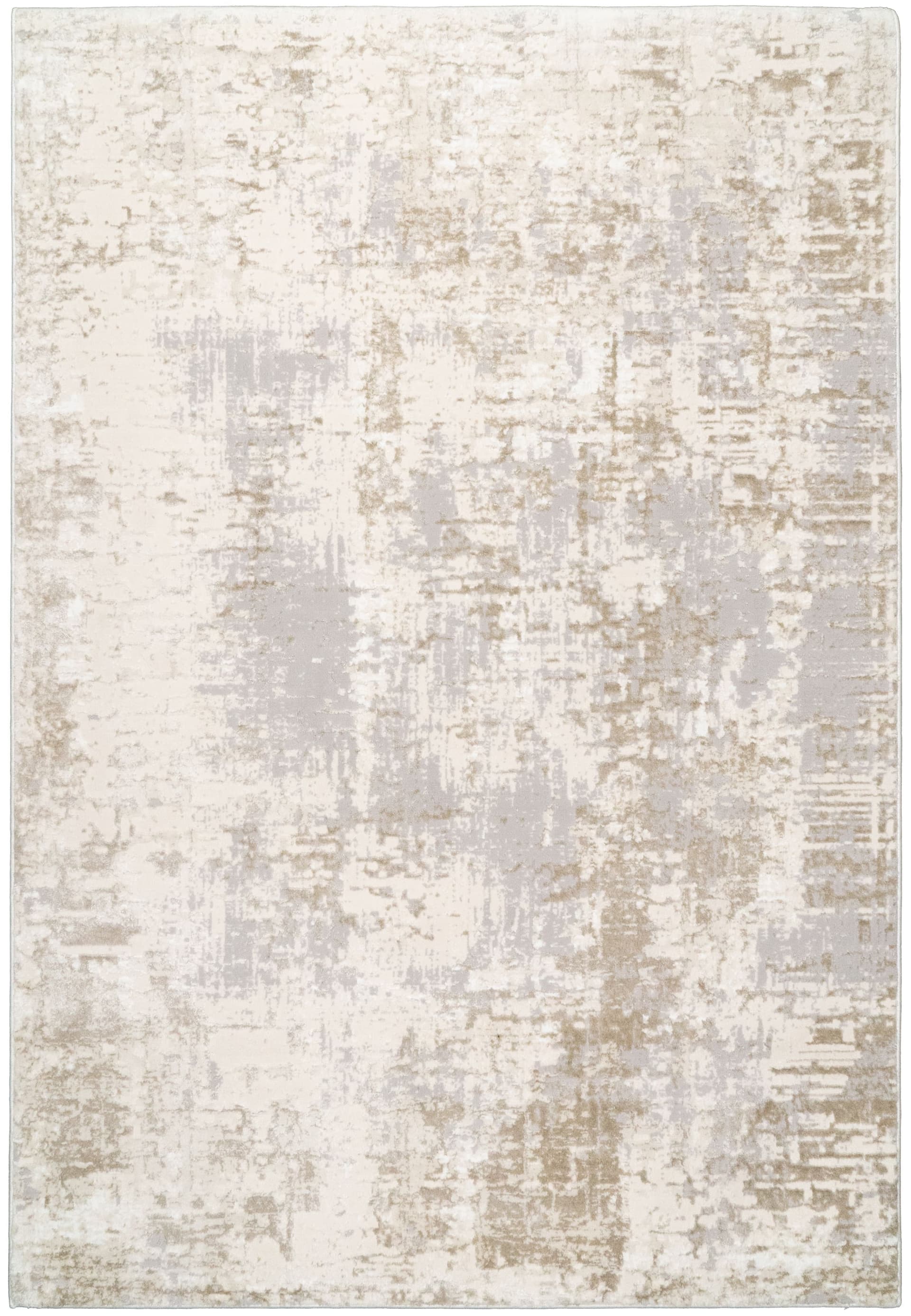 Seaglass Azure Ivory/Beige/Grey area rug