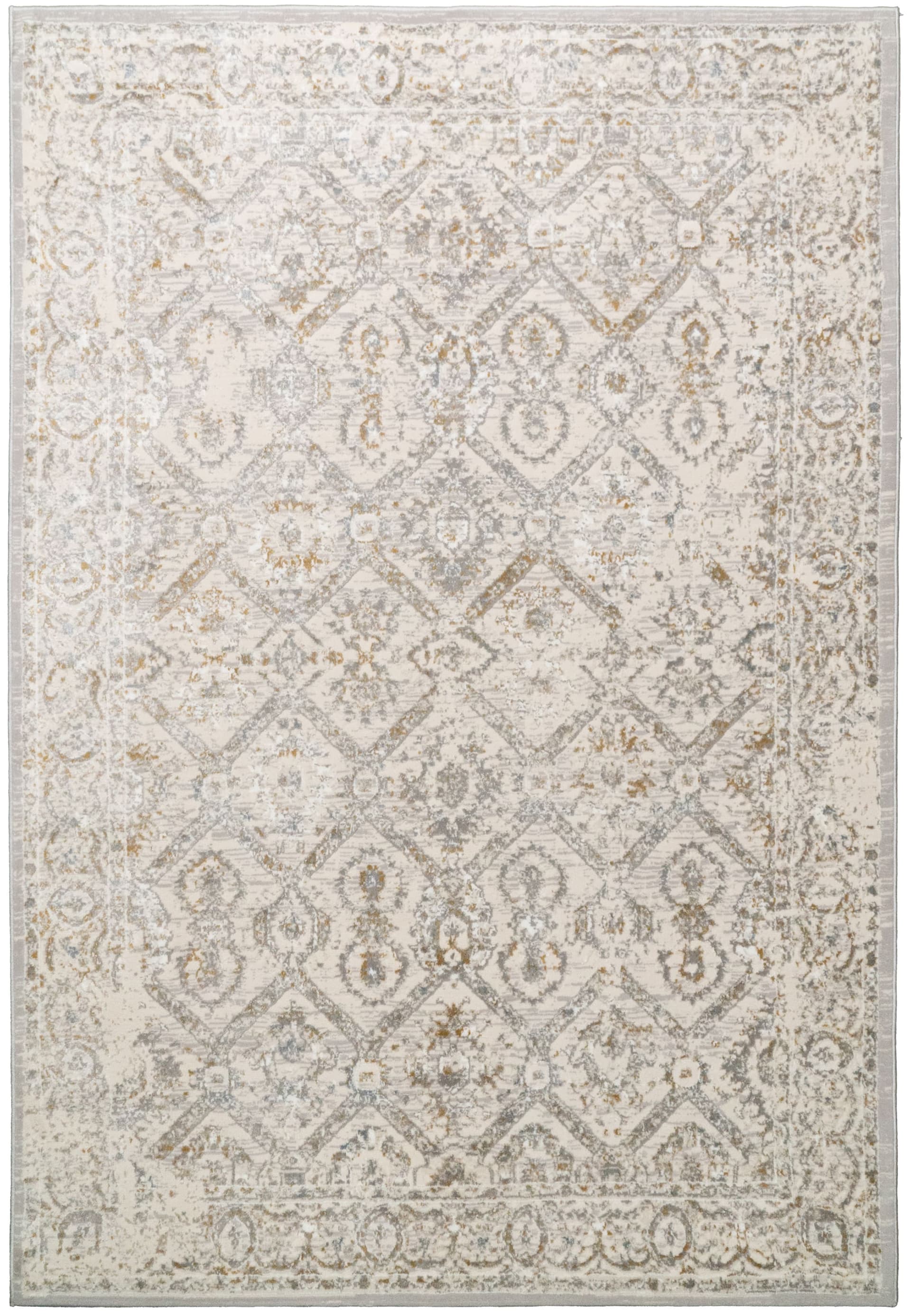 Millbrook Azure Ivory/Beige/Grey area rug