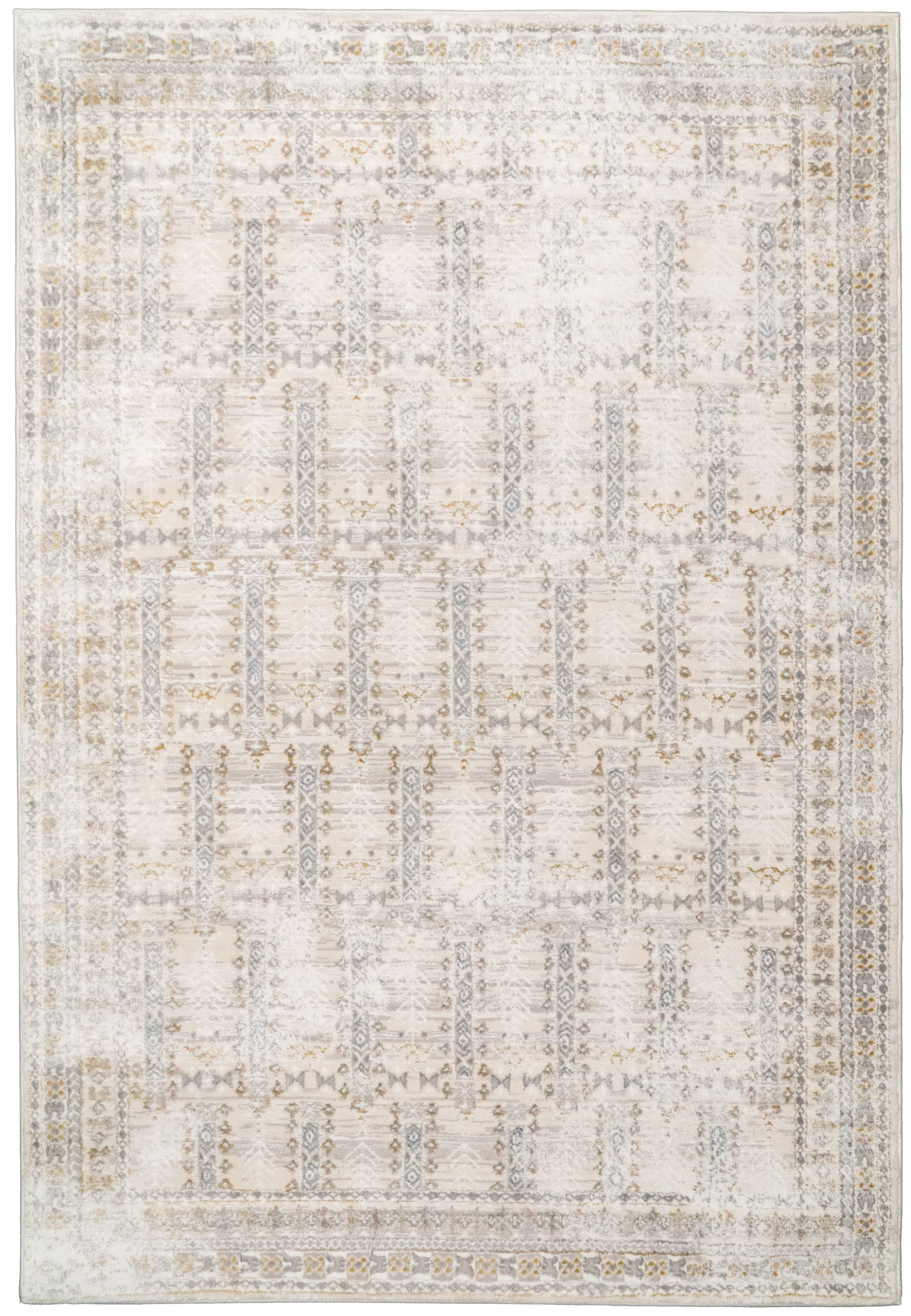 Fernbrook Azure Ivory/Beige/Grey area rug