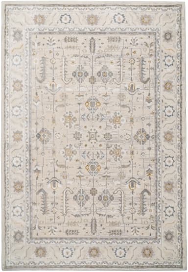 Azure area rug in Ivory/Grey/Blue