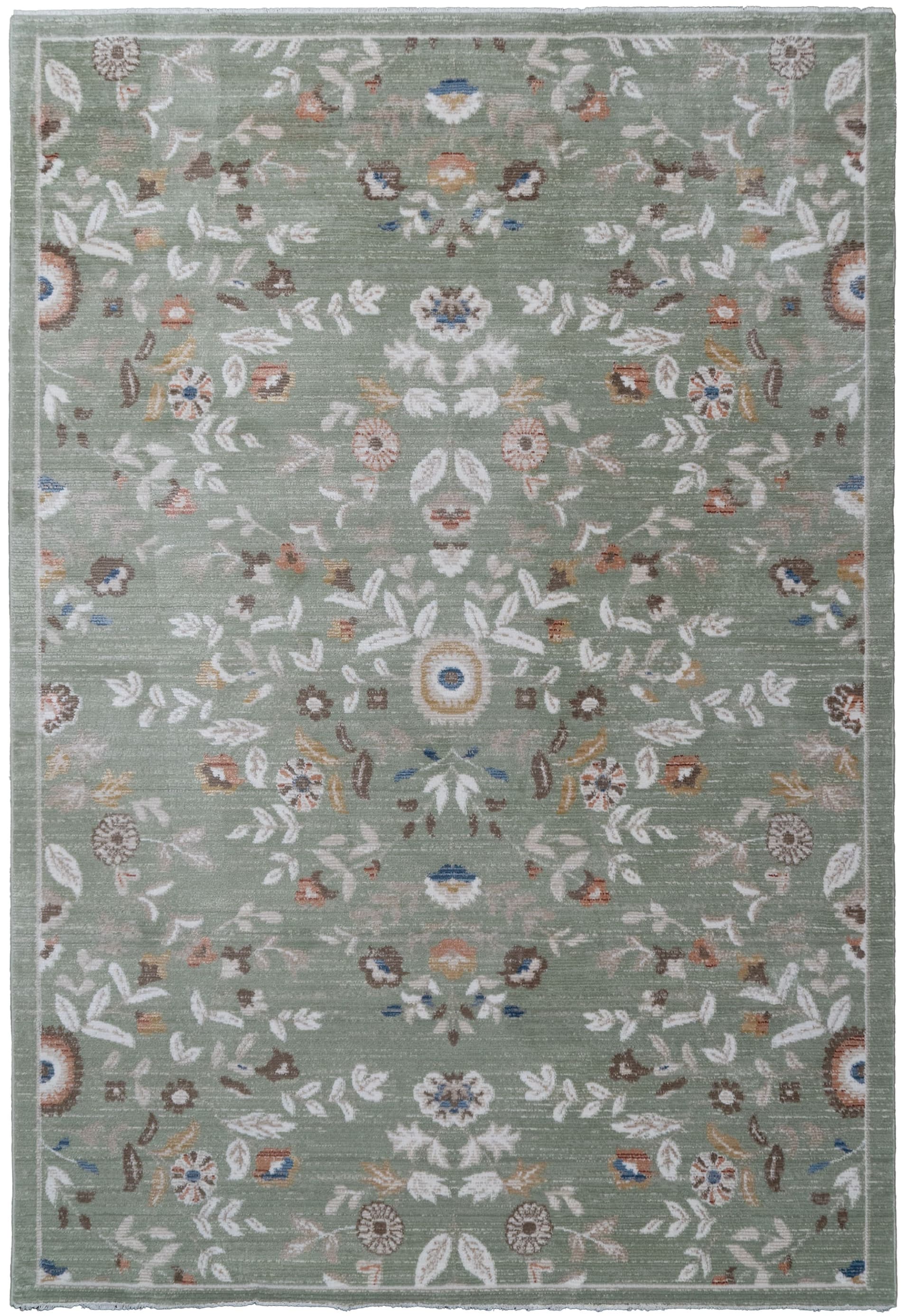 Allspice Olive/Multi rug