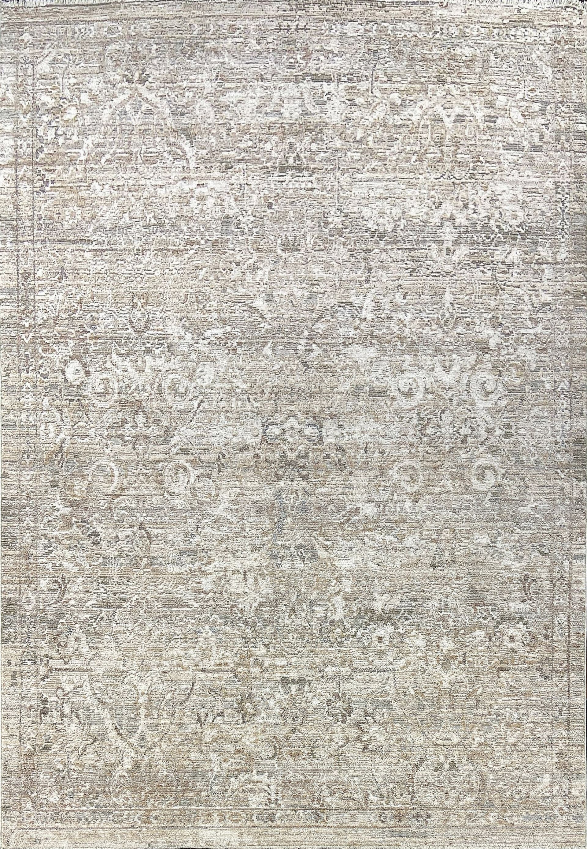 Brocade Kyra Cream/Grey area rug