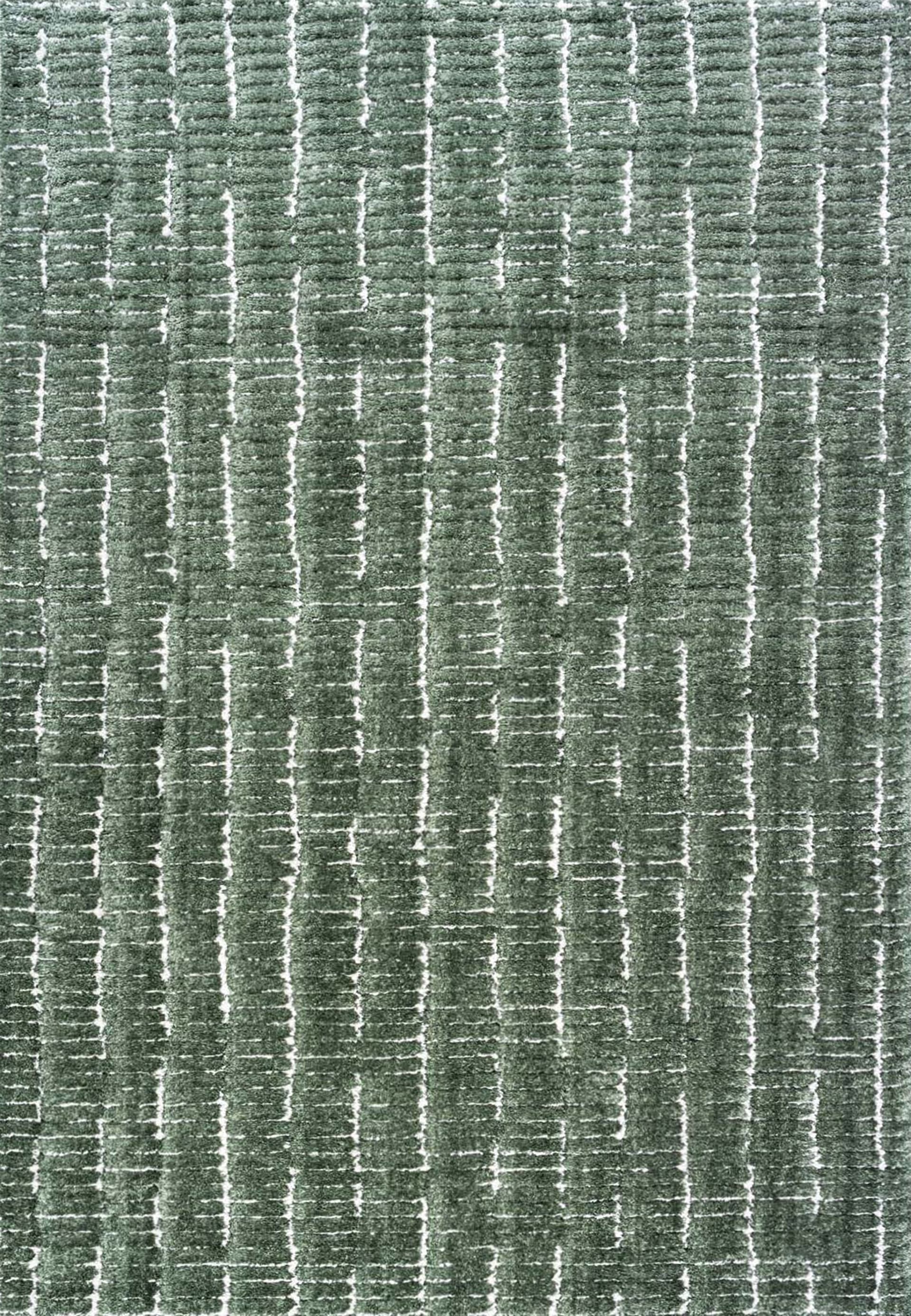 Rosette Sage rug