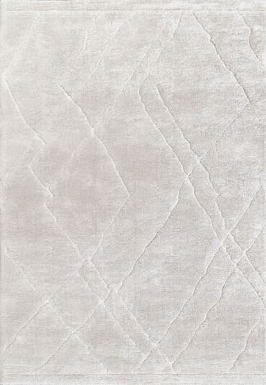 Masai area rug in Ivory