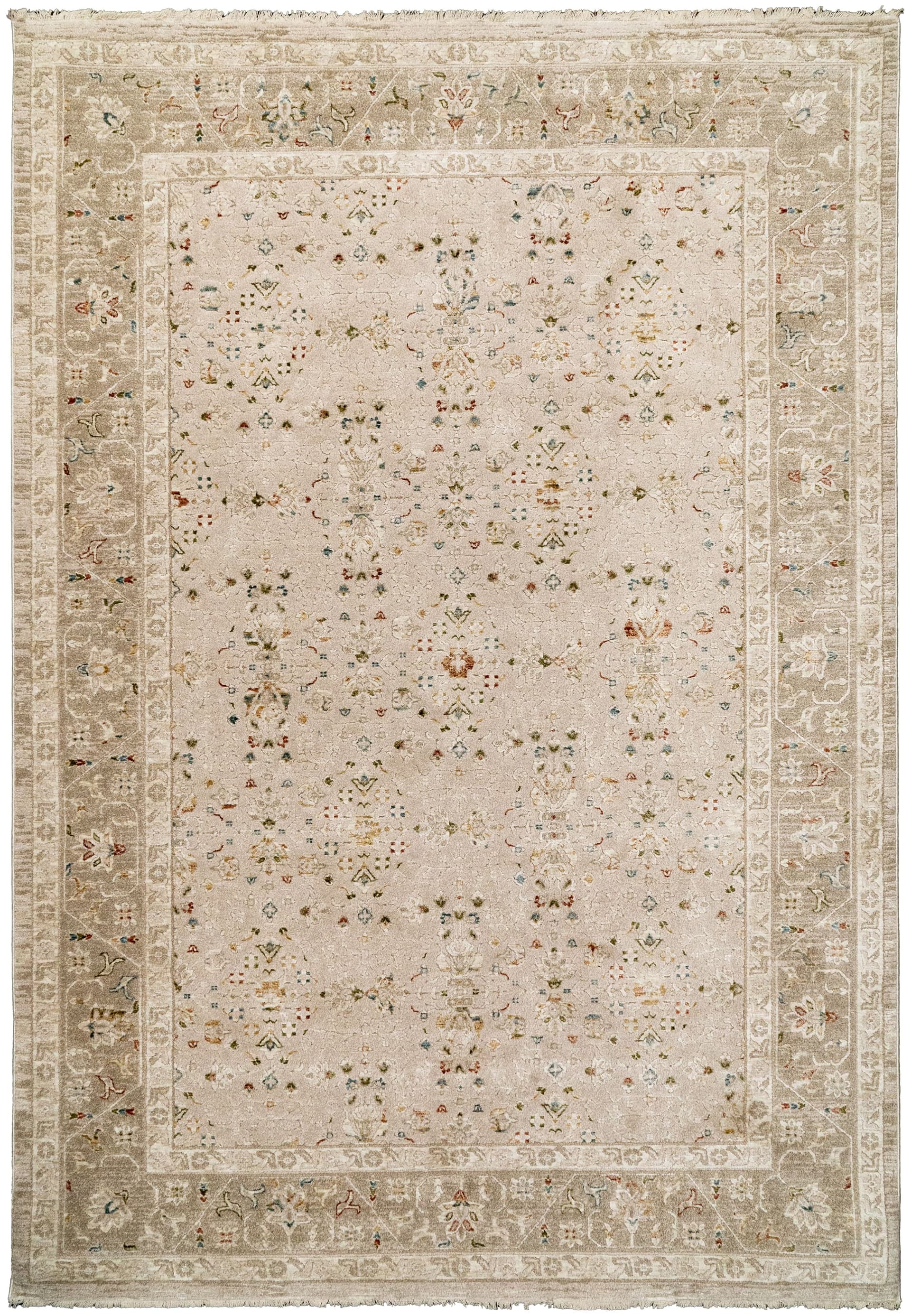 Bellflower Hudson Beige/Dark Beige area rug