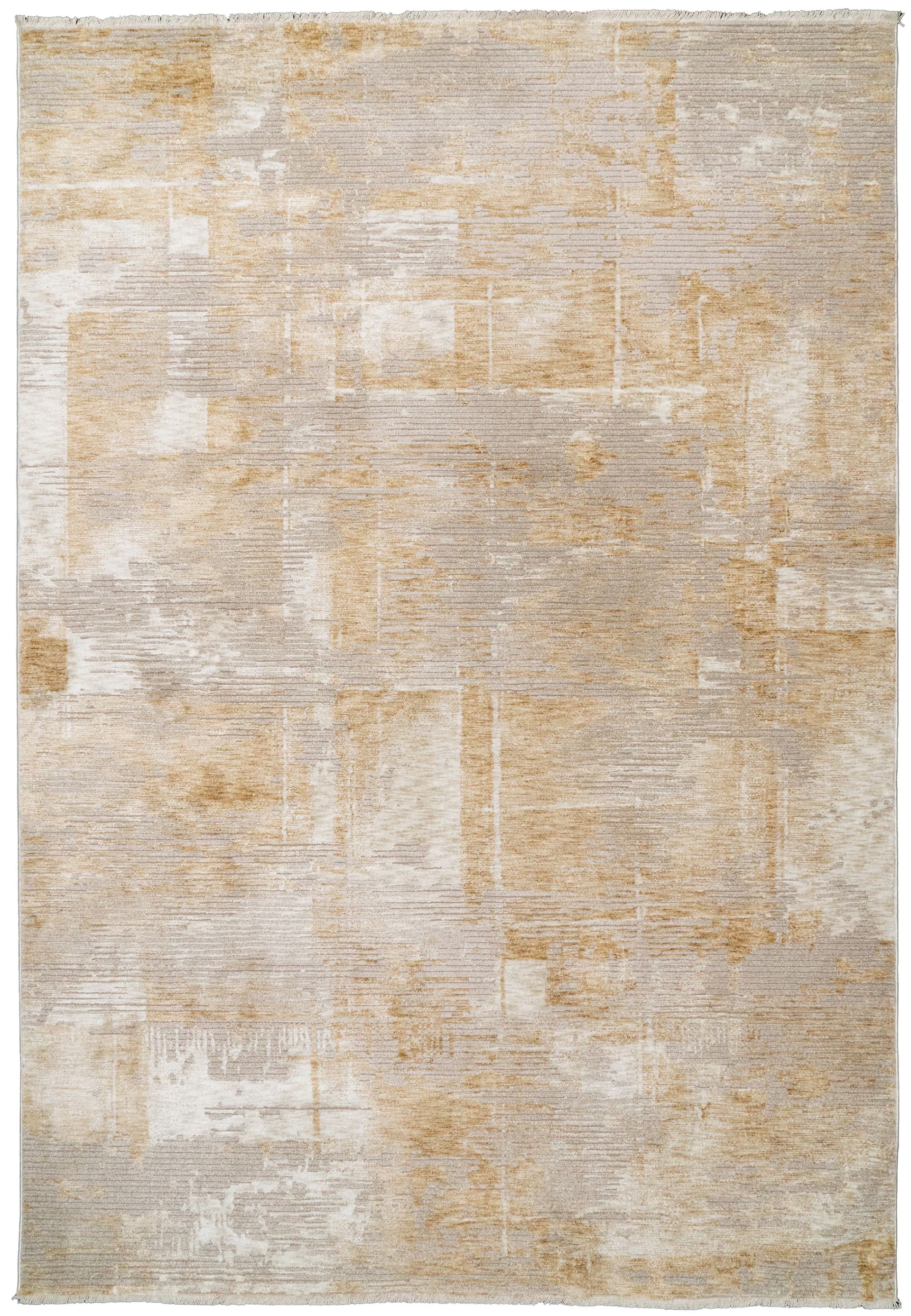Moonflower Hudson Gold area rug