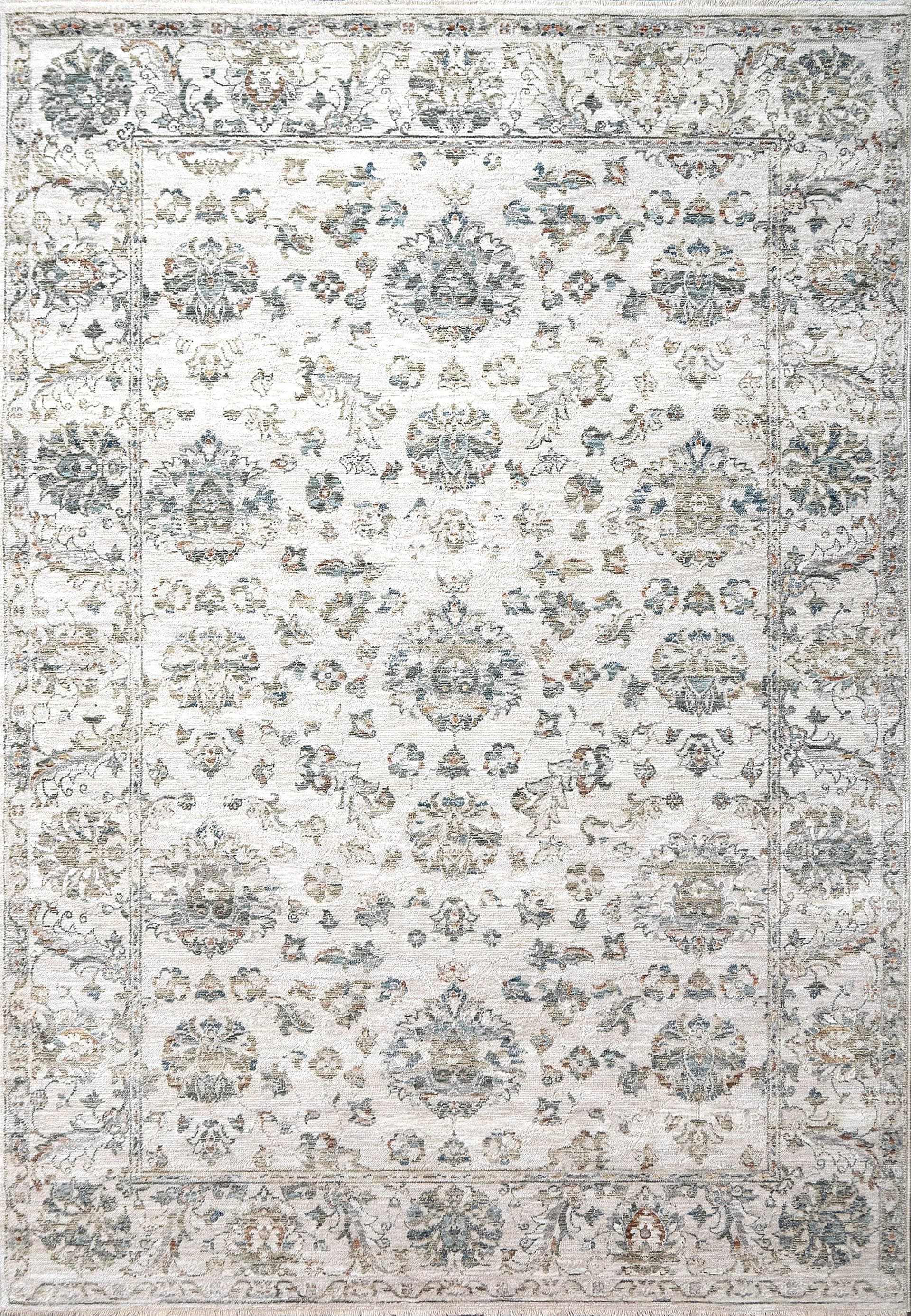 Sundial Flare Beige/Blue area rug