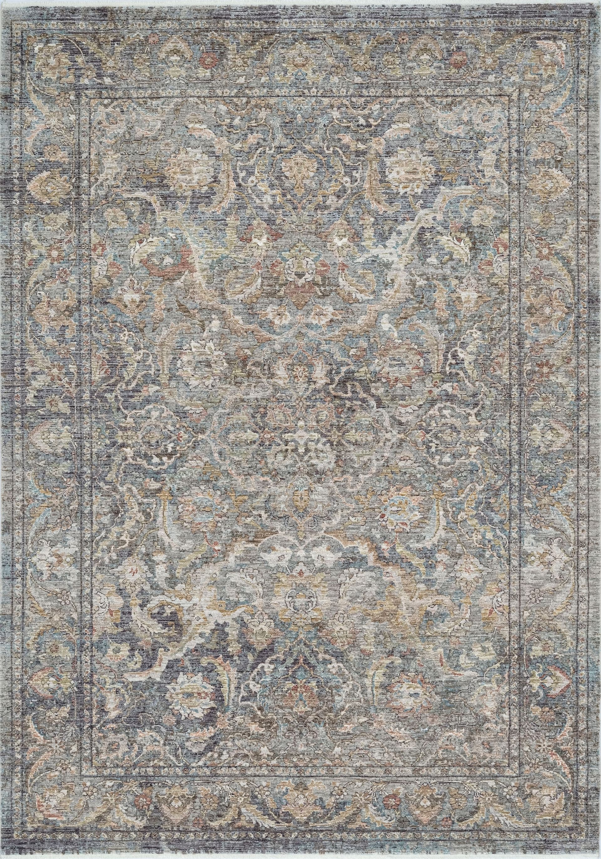Ribbon Navy/Multi rug