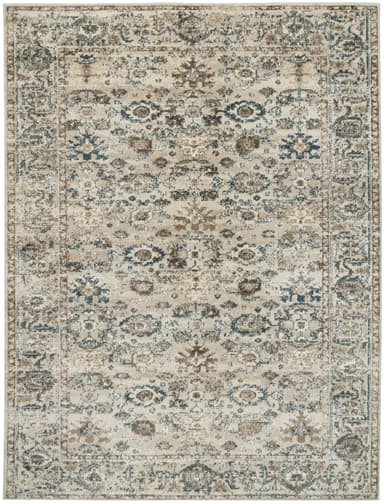 Venedik area rug in Cream/Blue