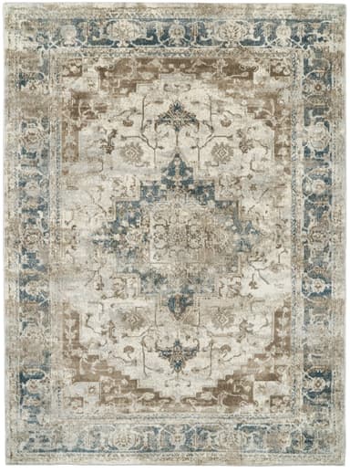 Venedik area rug in Cream/Navy/Beige