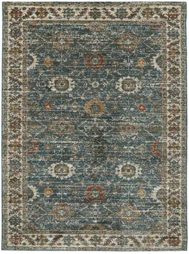 Venedik area rug in Blue/Multi
