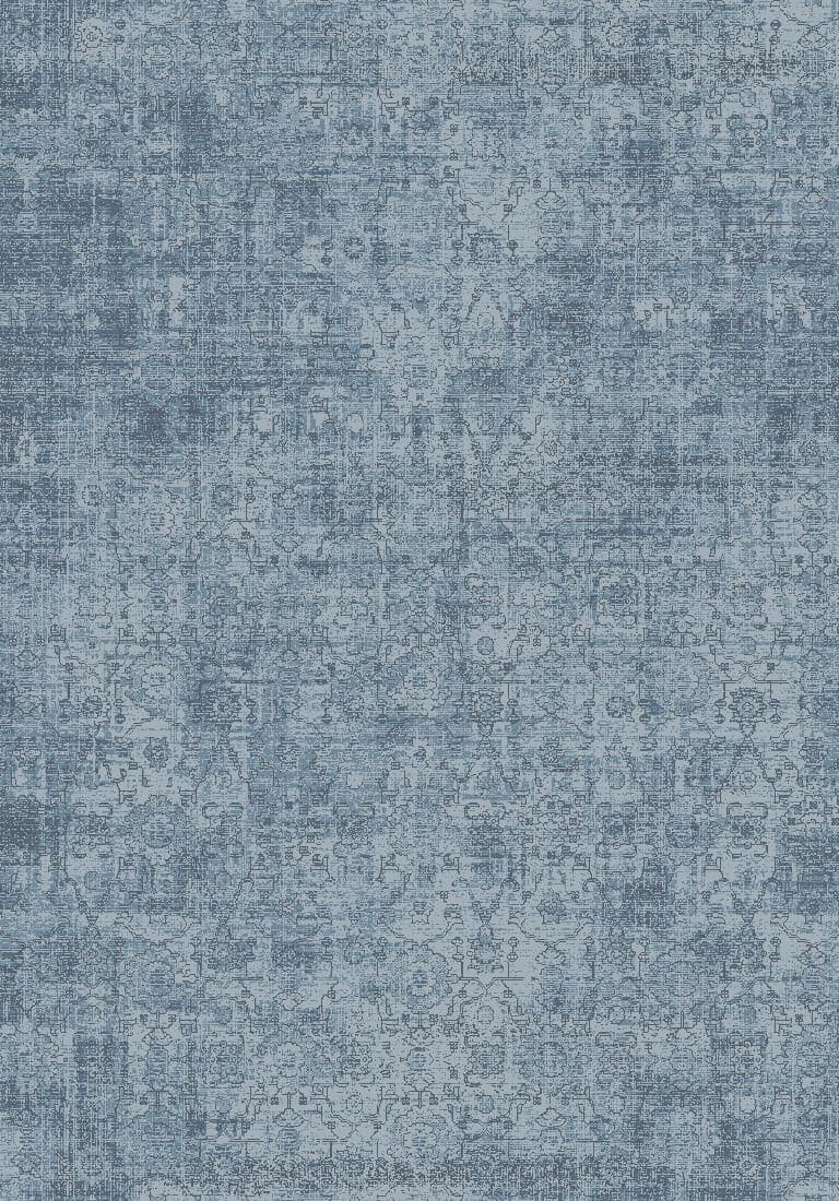 Yarrow Sequence Blue area rug