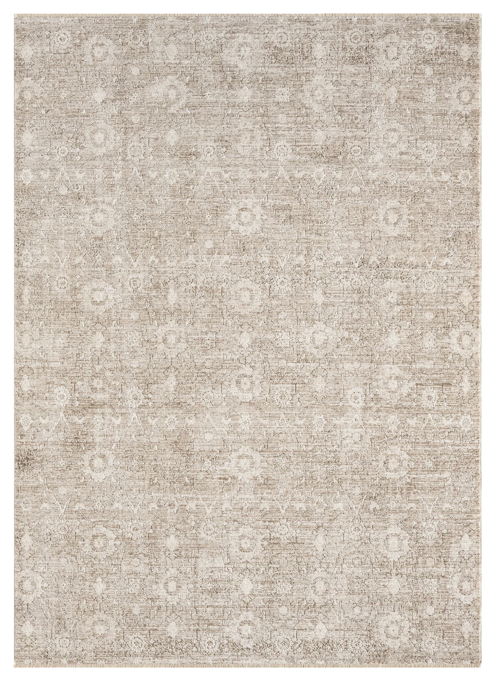 Yarrow Sequence Beige/White area rug