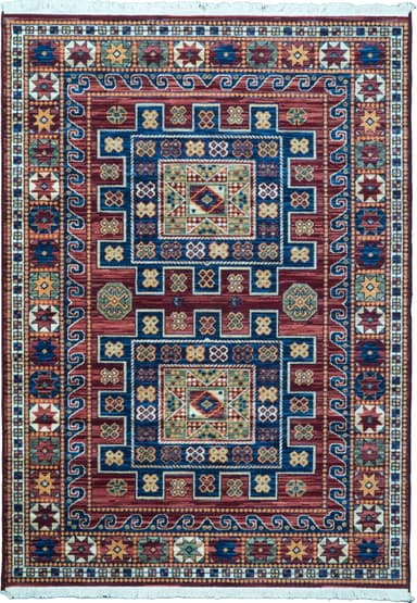 Wade area rug in Red/Multi