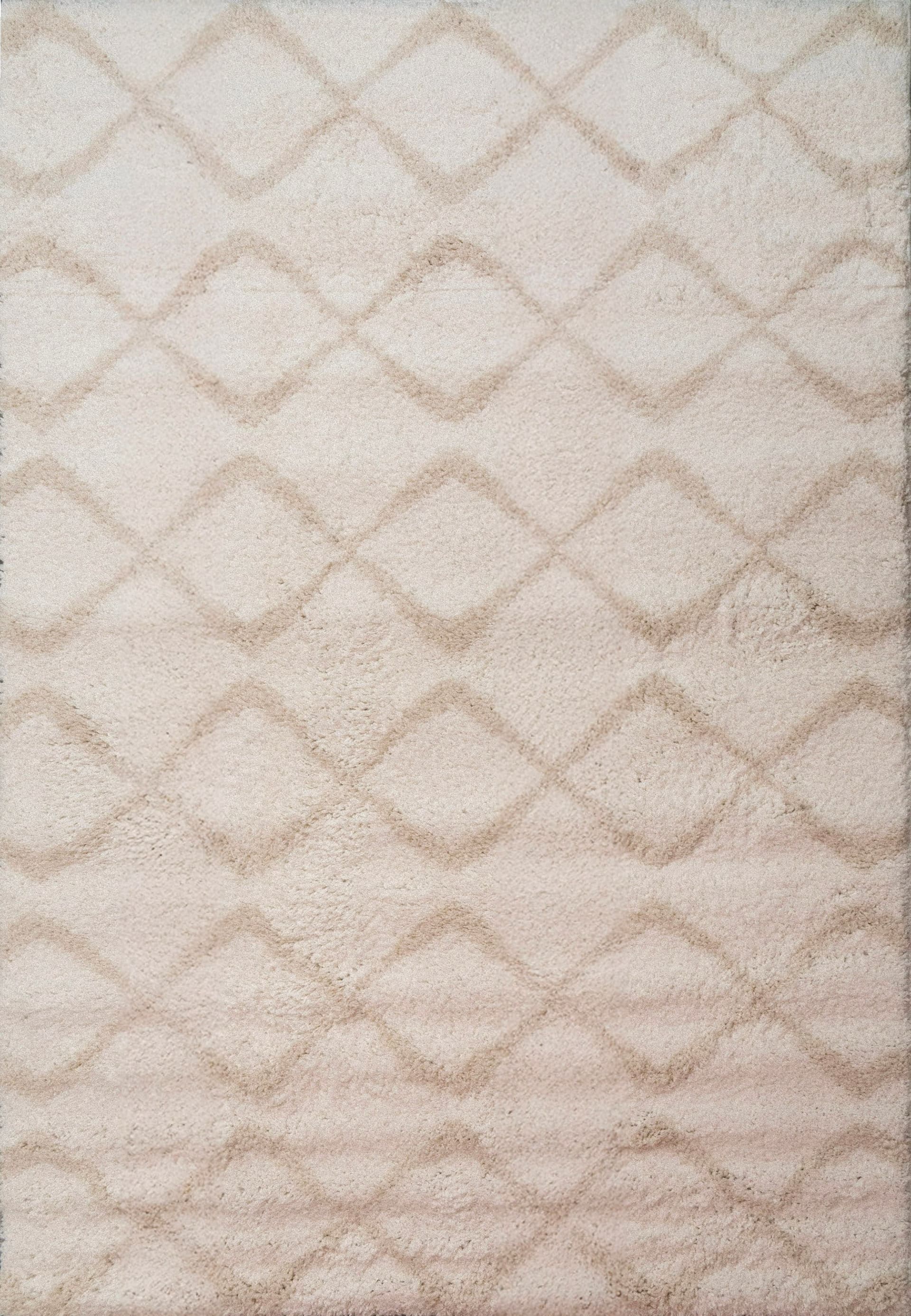 Periwinkle Haven Ivory/Beige area rug