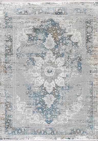 Ruby area rug in Grey/Blue