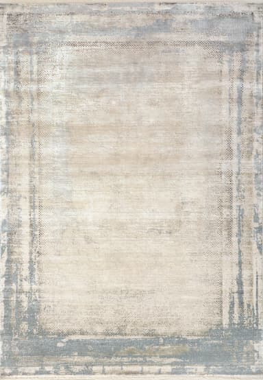 Ruby area rug in Ivory/Blue