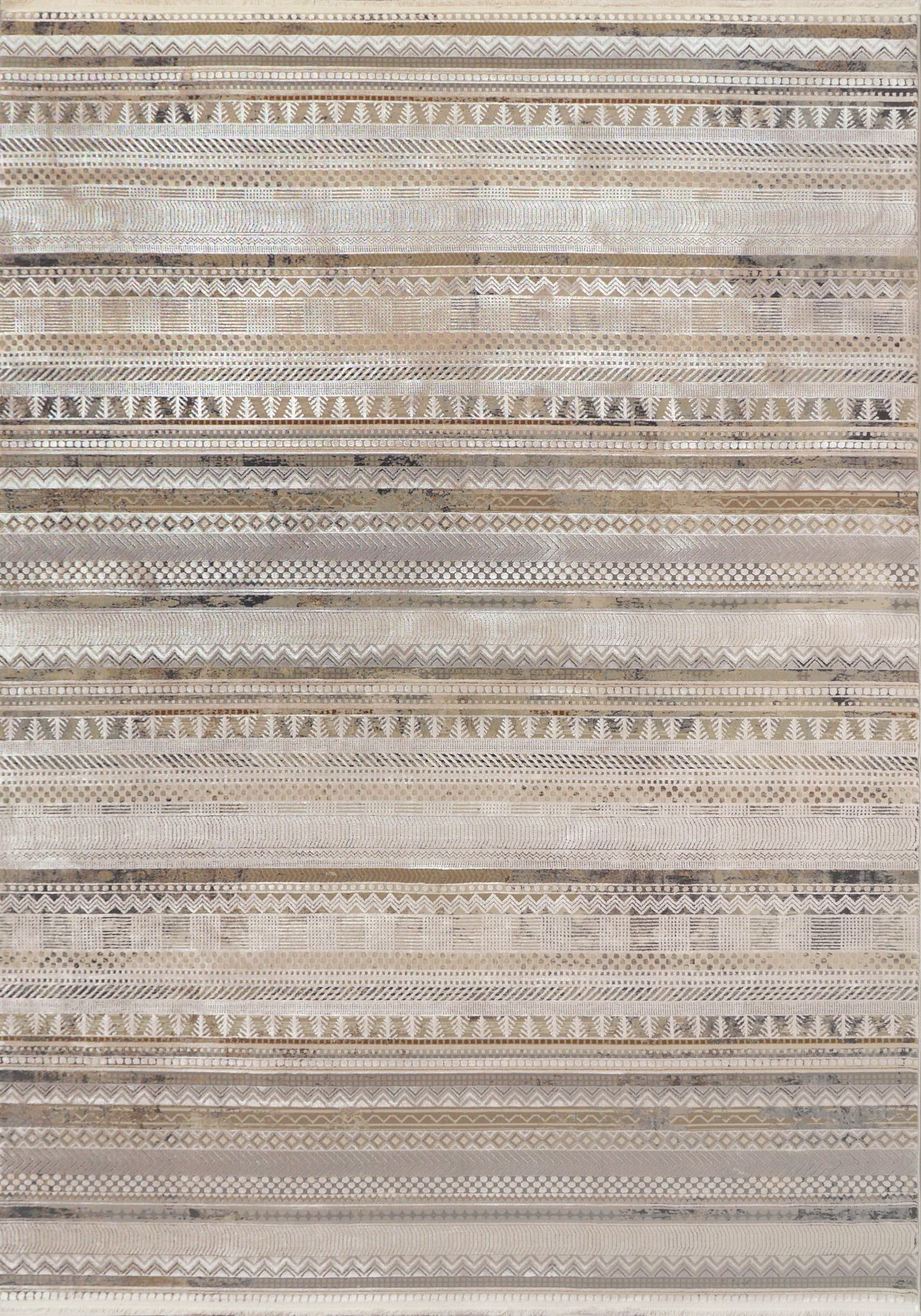 Snowdrift Ruby Ivory/Taupe/Grey area rug