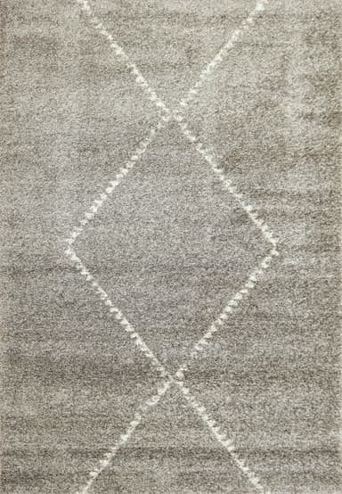 Mehari area rug in Grey