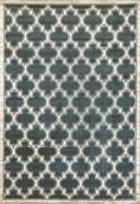 Yazd rug in Blue/Ivory