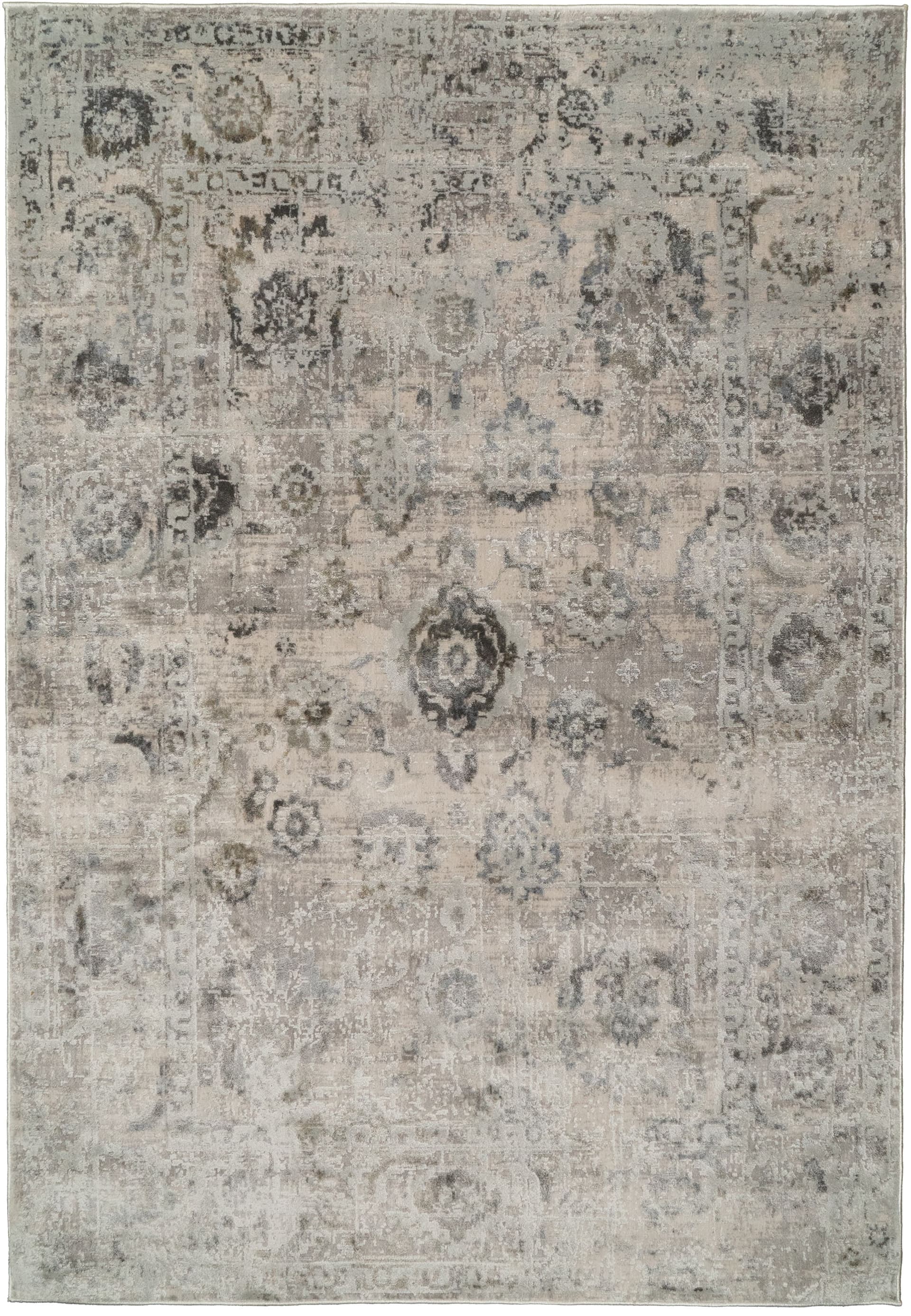 Polaris Castilla Ivory/Grey area rug