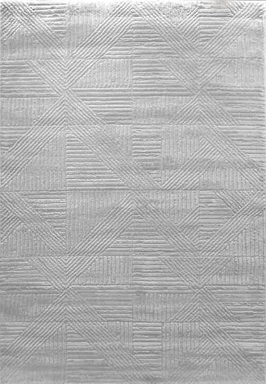 Arten area rug in Cream/Grey