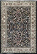 Ancient Garden rug in Blue/Ivory