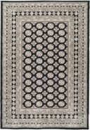 Ancient Garden rug in Charcoal/Silver