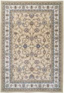 Ancient Garden rug in Light Gold/Ivory
