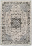 Ancient Garden rug in Silver/Grey