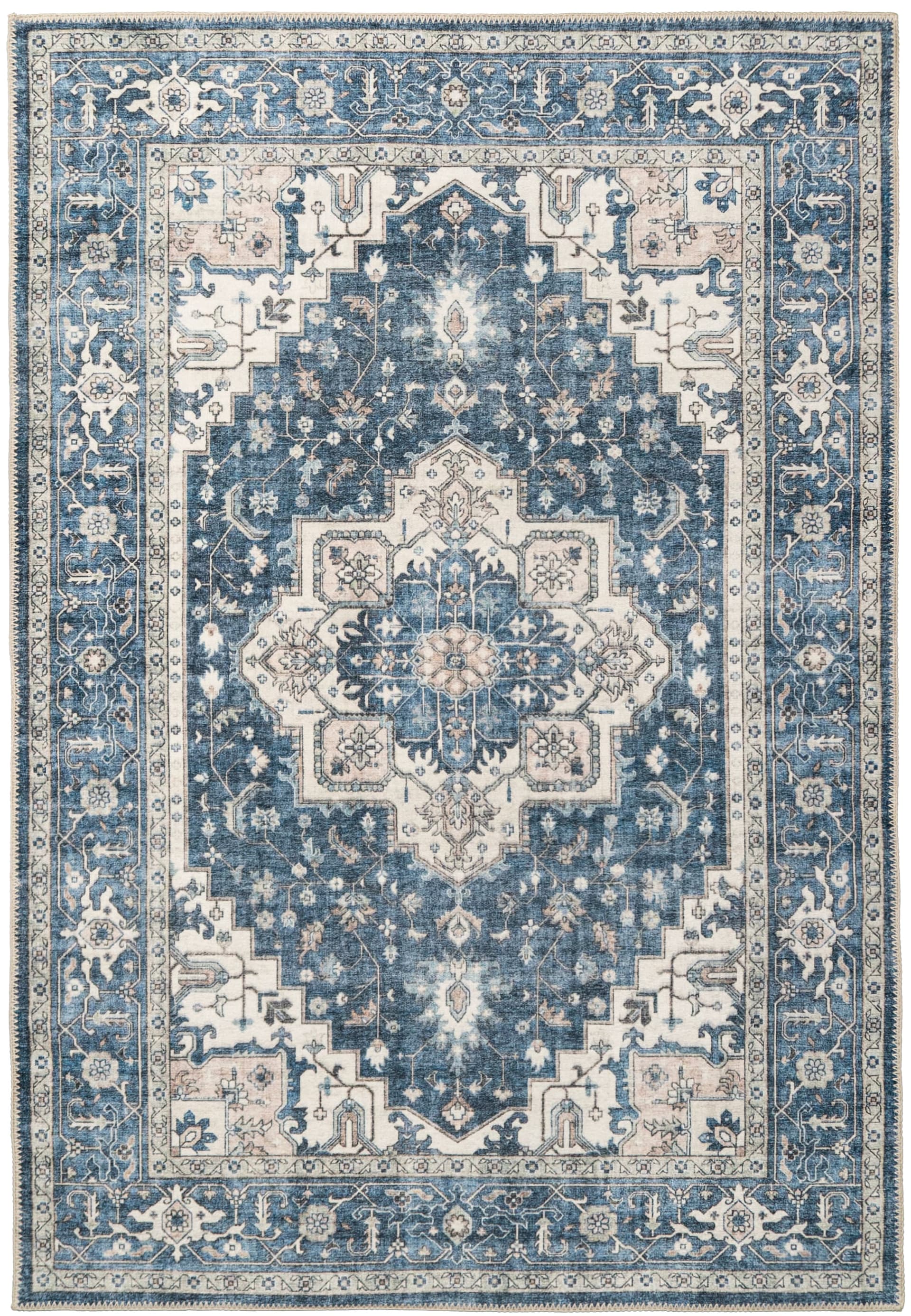 Acadia Navy/Ivory rug