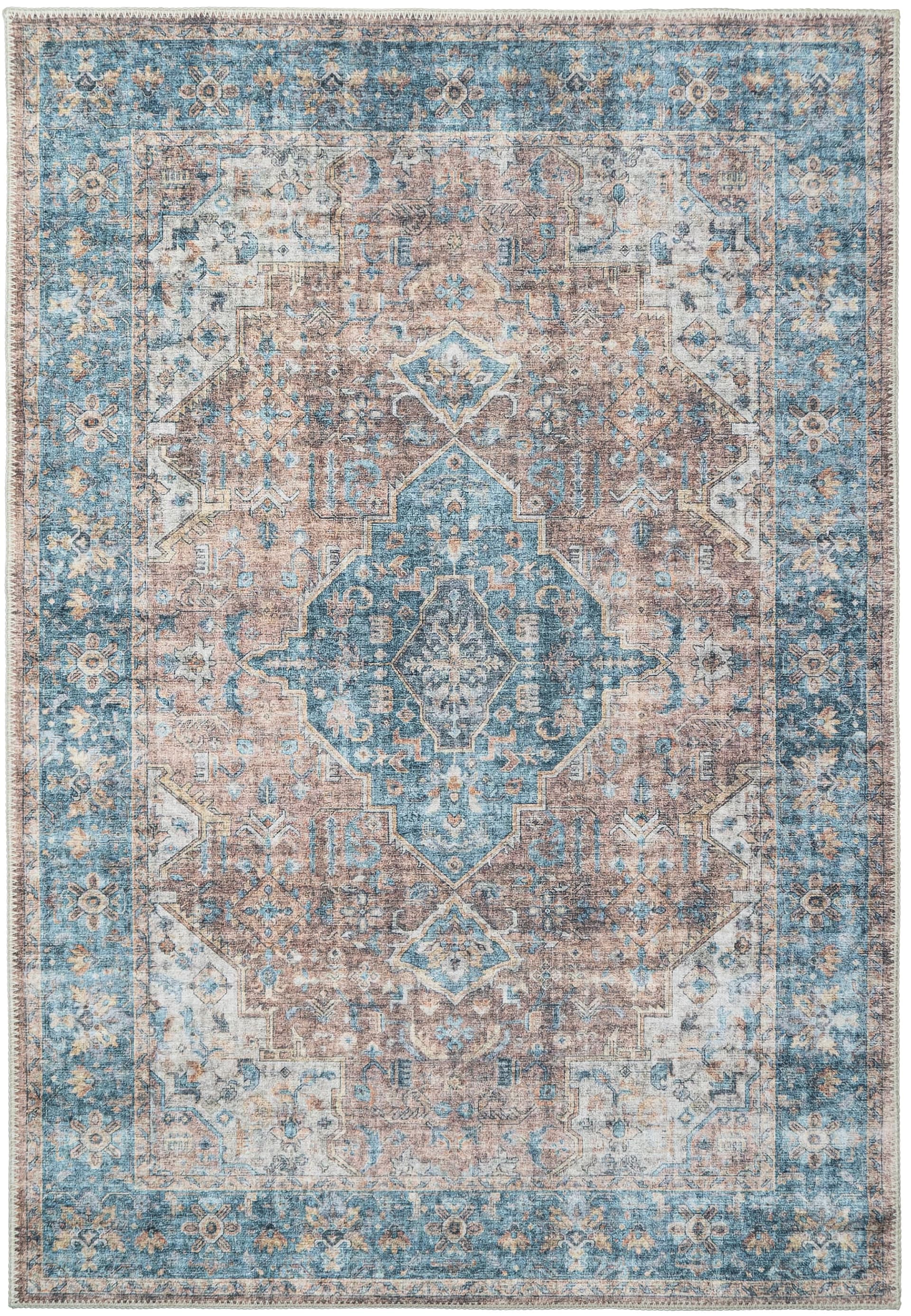 Catskill Red/Blue/Beige rug