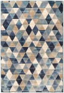 Eclipse rug in Blue/Multi