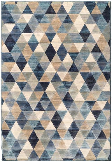 Eclipse area rug in Blue/Multi