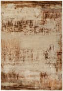 Eclipse rug in Beige/Rust