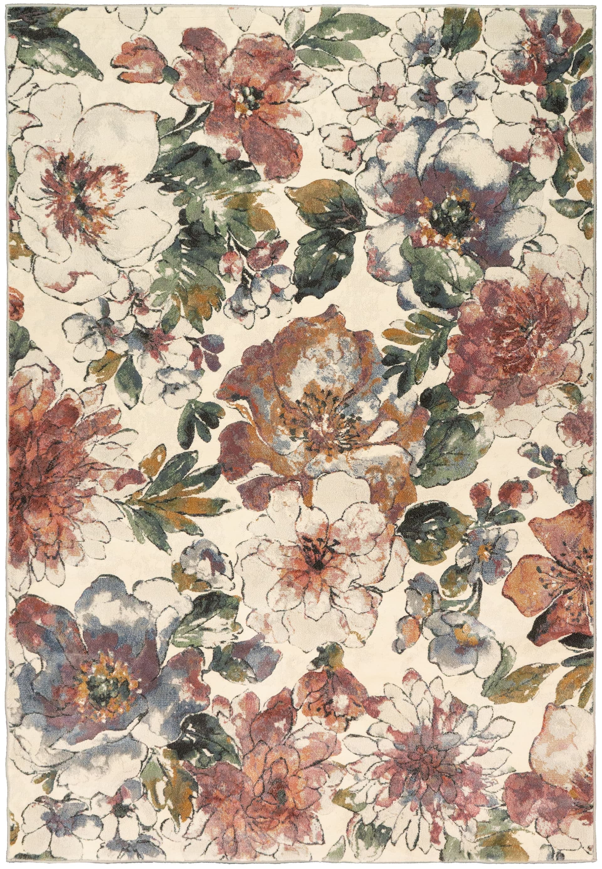 Amber Eclipse Beige/Multi area rug